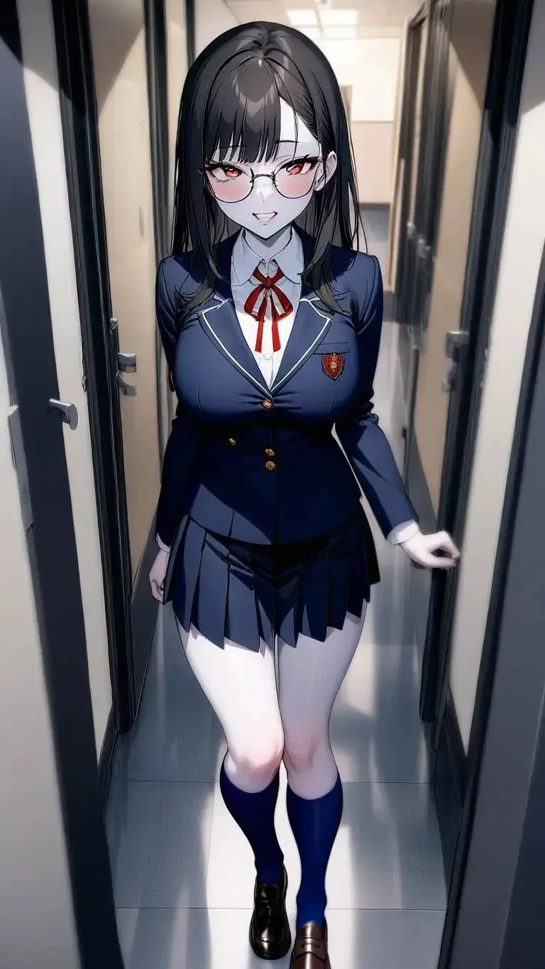 ai character: Sadako Kawashima background