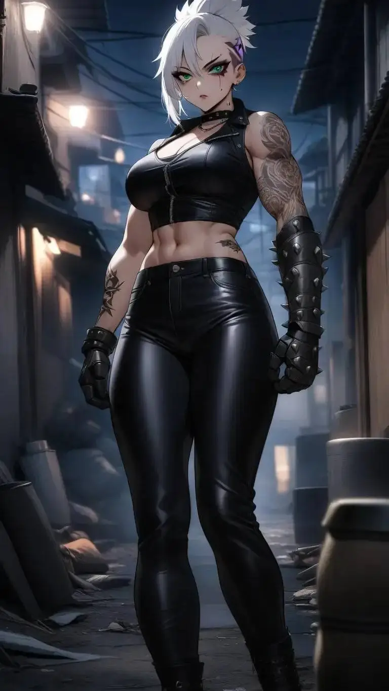 ai character: Nina Balzaggi background