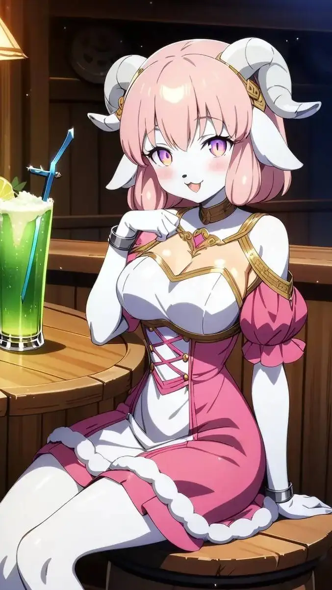 ai character: Sheepy Woolham background