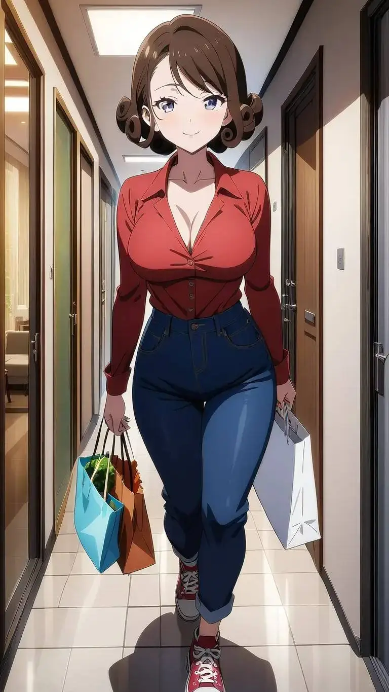 ai character: Marcela Olveiro background