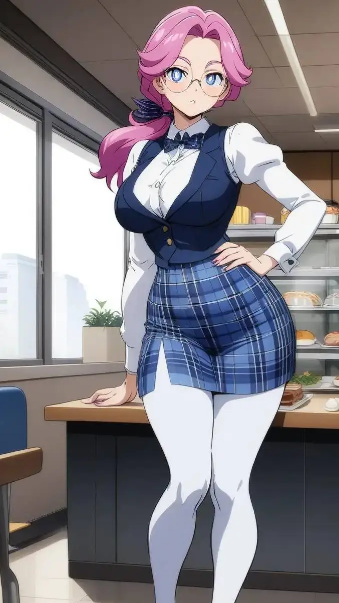 ai character: Momo Himekawa background