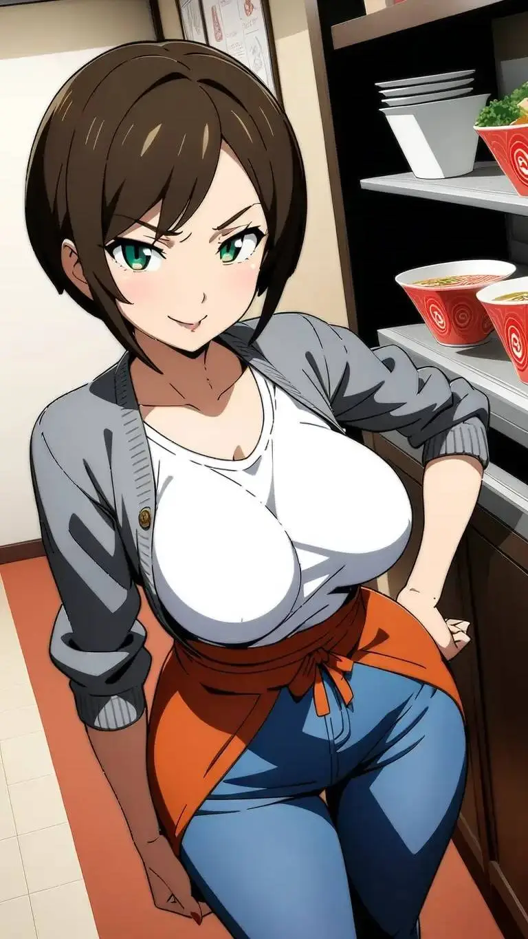 ai character: Shinobu Okashi background