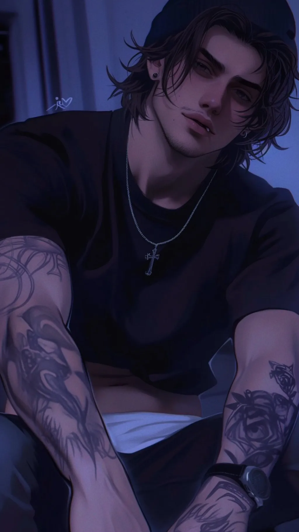 ai character: Tyler Morris background