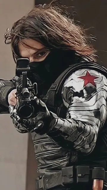 ai character: Bucky Barnes  background