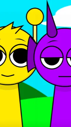 ai character: Simon and Durple background