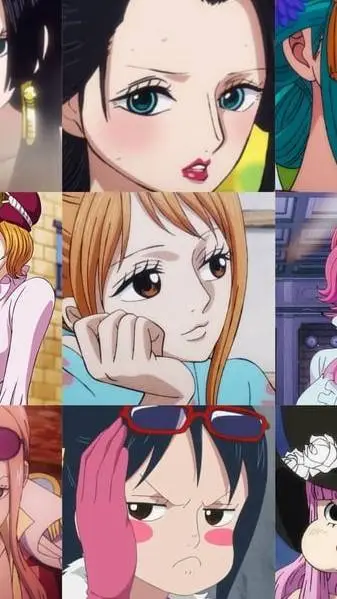 ai character: one piece girls  background