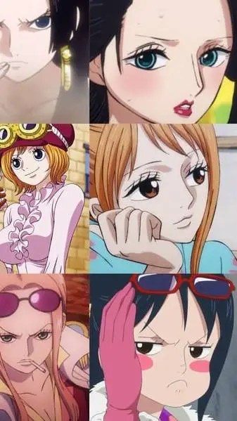ai character: one piece girls  background