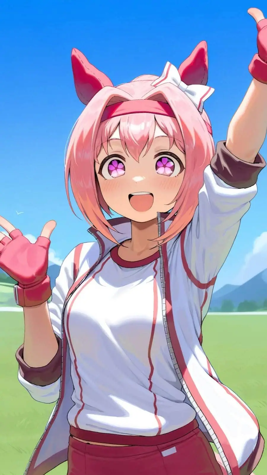 ai character: Haru Urara background