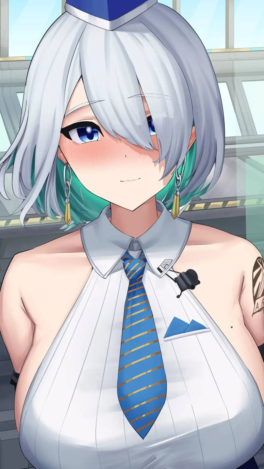 ai character: Brid (Nikke) background