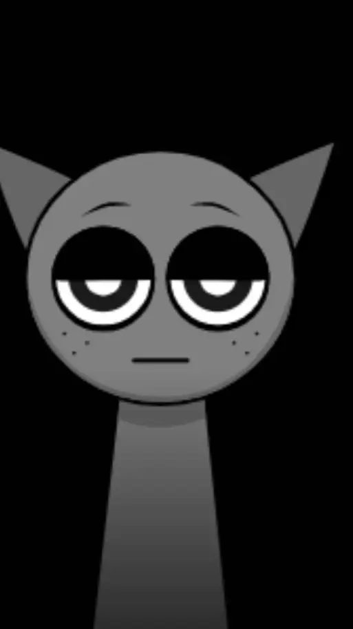 ai character: gray background