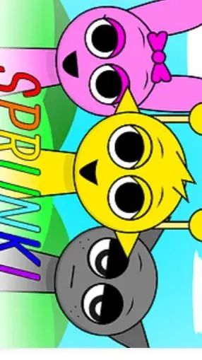 ai character: Sprunki (FIXED) background