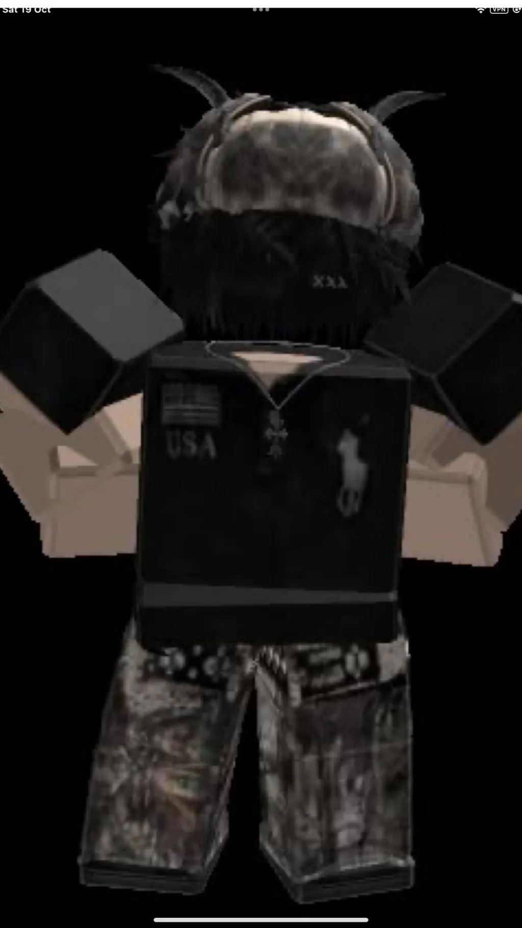 ai character: ROBLOX GAY  background