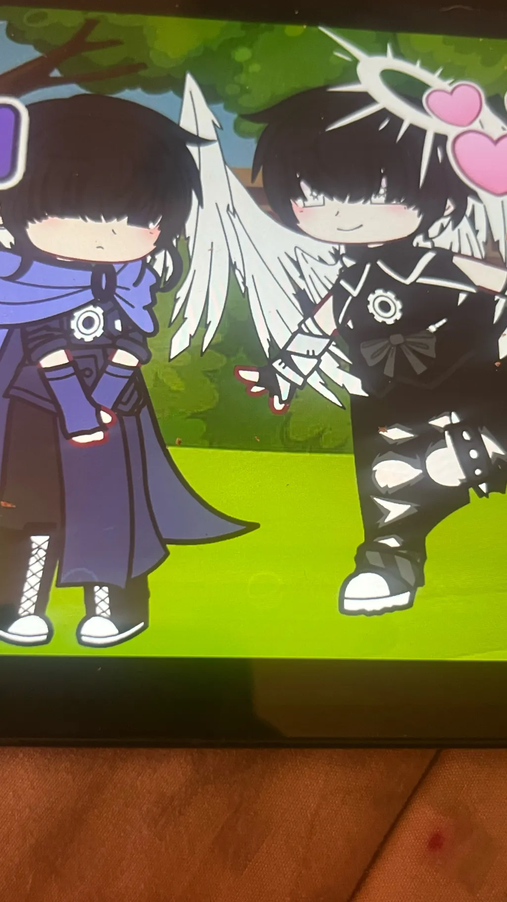 ai character: amarah x spawn god background