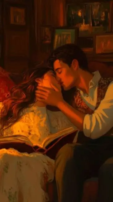 ai character: At Night 🌃 background