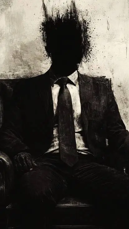 ai character: Dark background