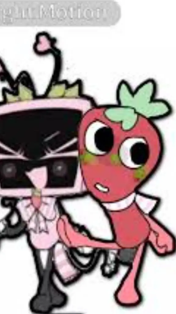 ai character: Fruitcake *angest* background