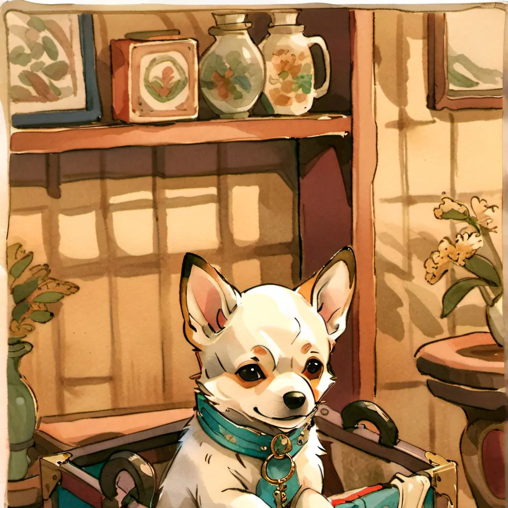 chat with ai character: Cute puppy