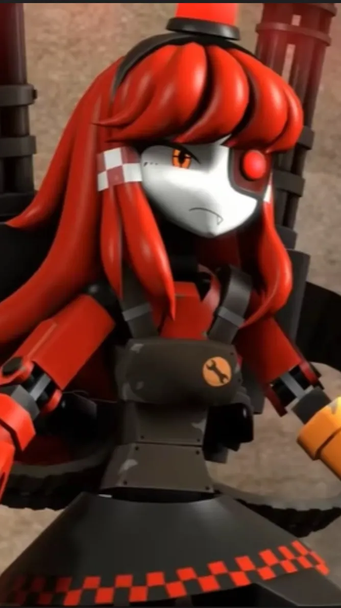 ai character: Mimi sentry  background