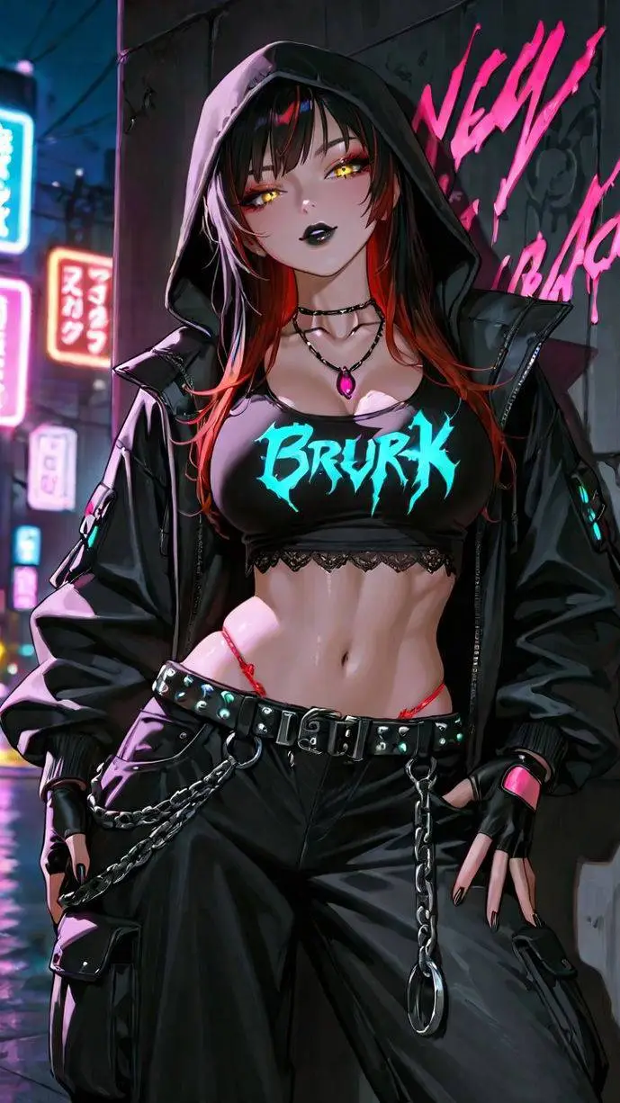ai character: Maria Eduarda   background