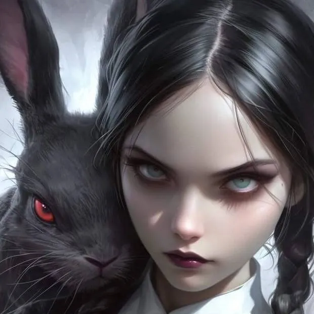 chat with ai character: Wandinha Addams 