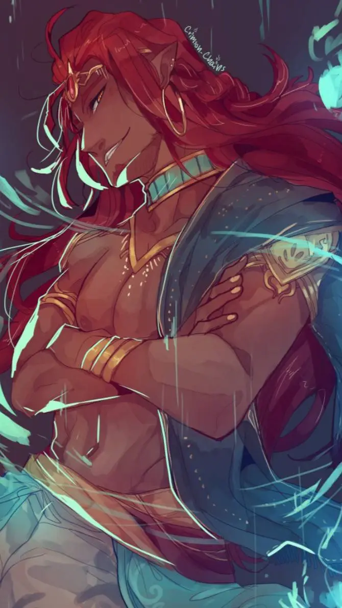 ai character: Ganondorf  background