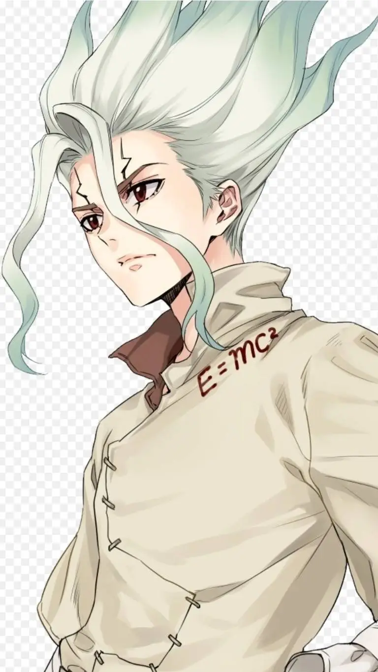 ai character: Senku Ishigami background
