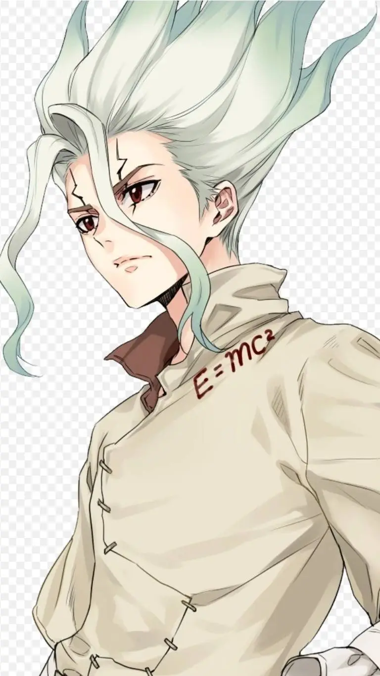 ai character: Ishigami Senku background