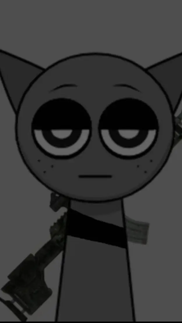 ai character: sprunki town  background