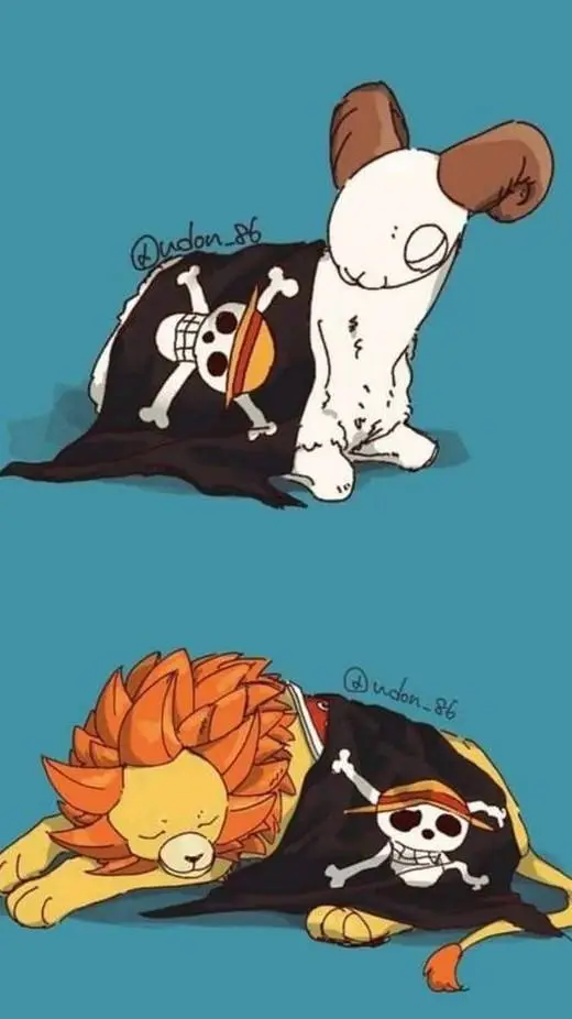 ai character: One piece background