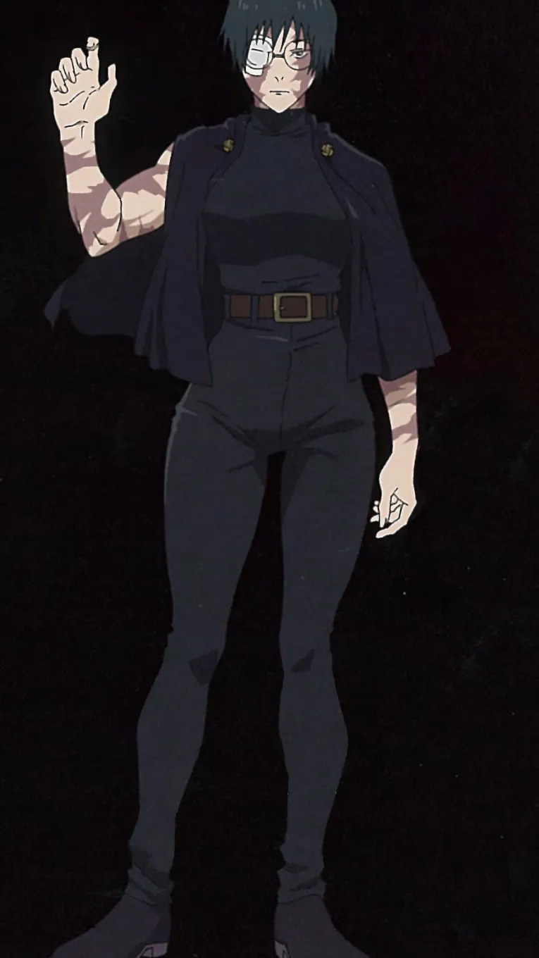ai character: Maki zenin background