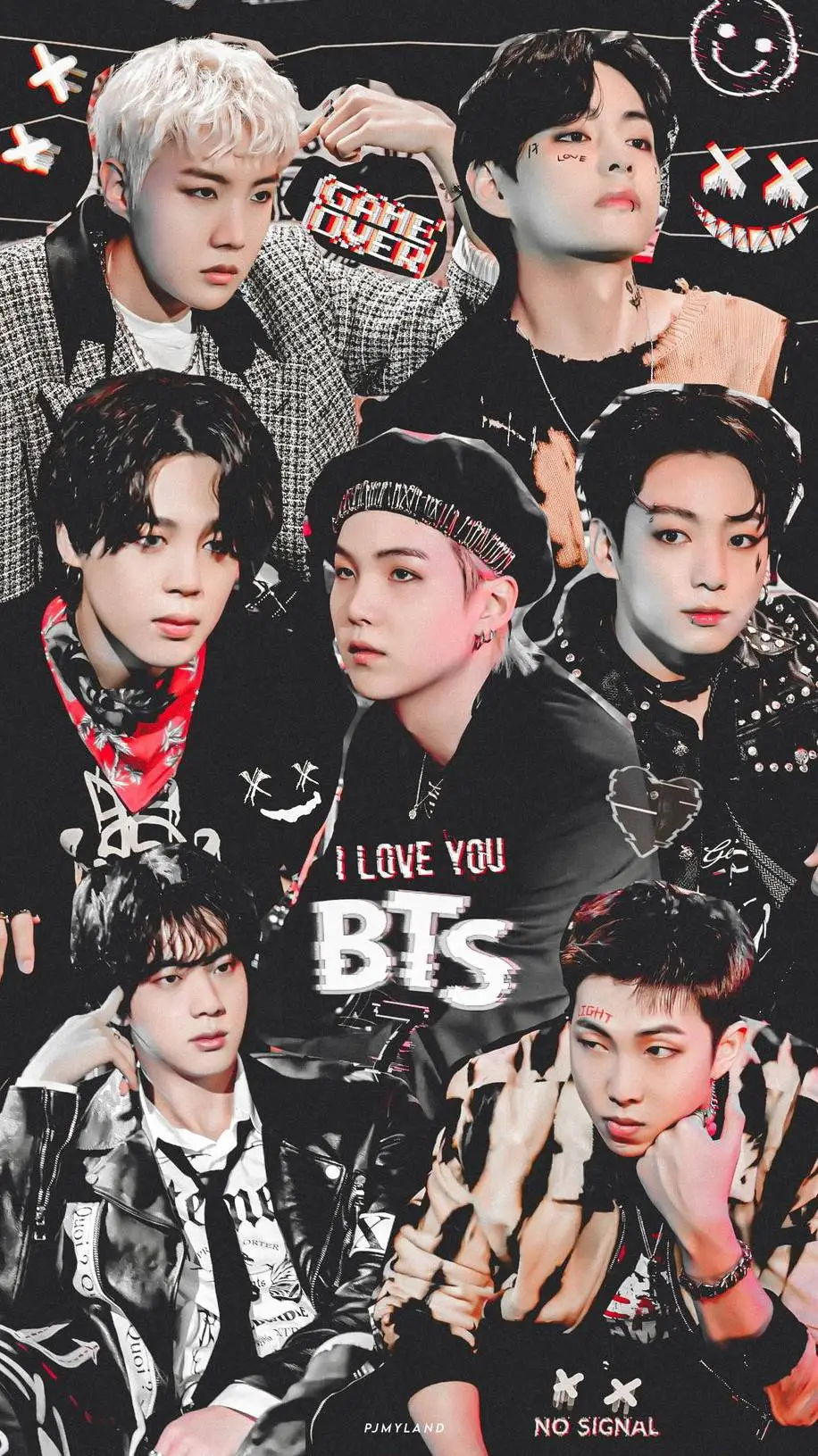 ai character: bts background