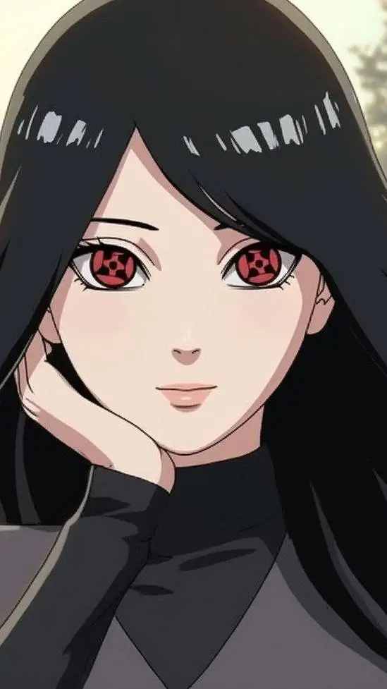 ai character: izumi Uchiha  background