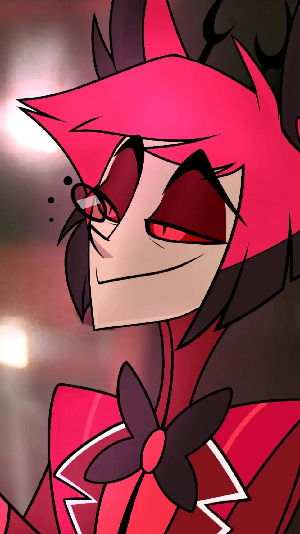 ai character: Alastor ❤️🖤 background