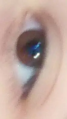 ai character: eye reveal  background