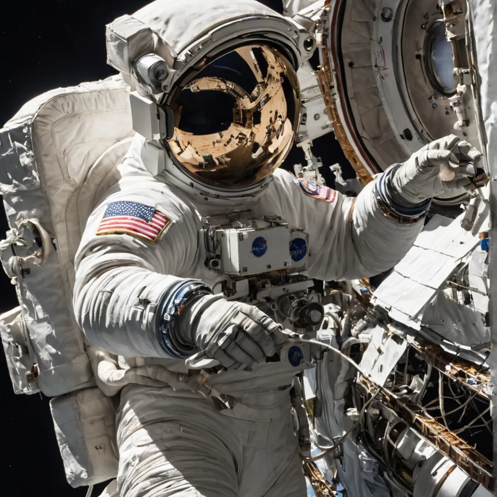 chat with ai character: In The ISS