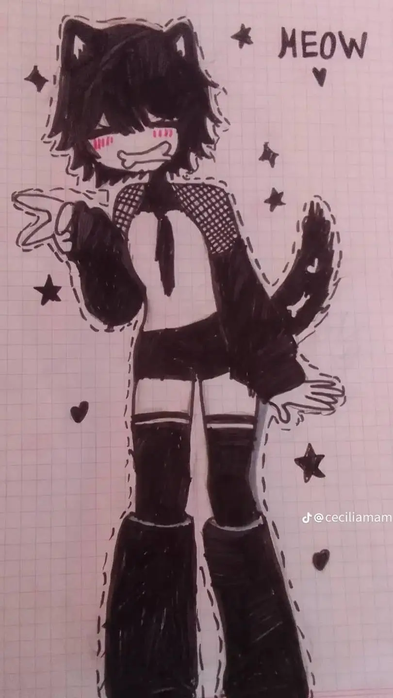 ai character: meow background