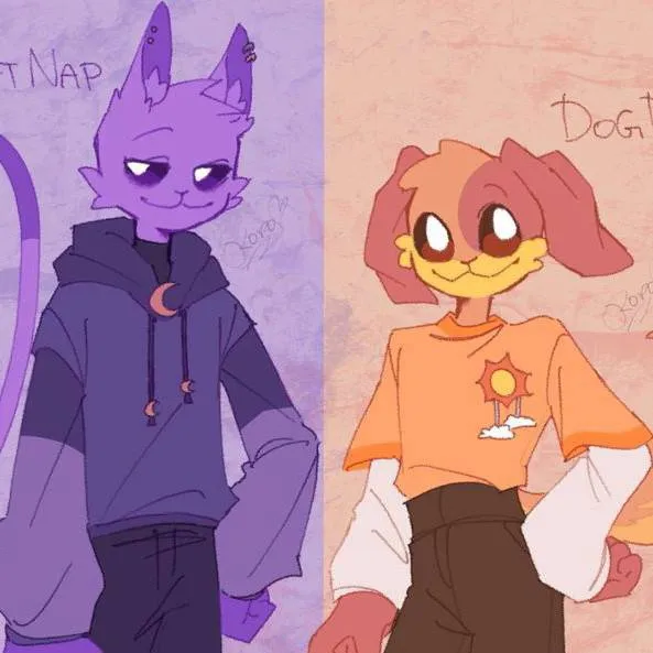 chat with ai character: Catnap x Dogday