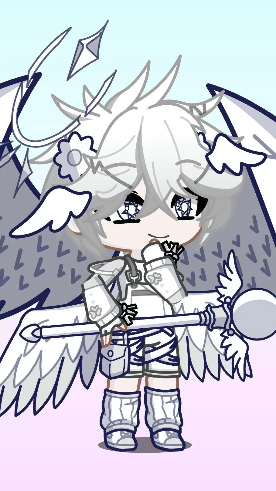 ai character: Broken spawn/my au background