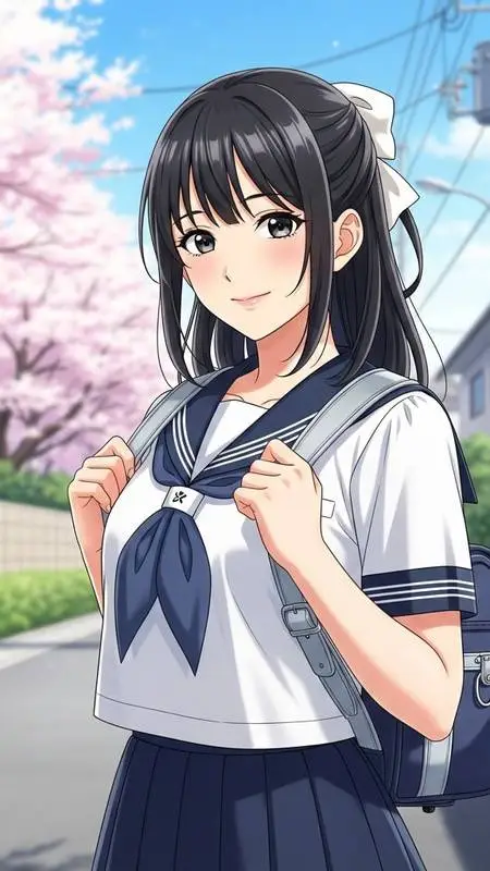 ai character: Mitsuri Koyoki background