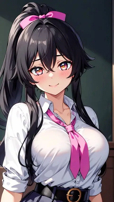 ai character: Chisaki Harasaki background