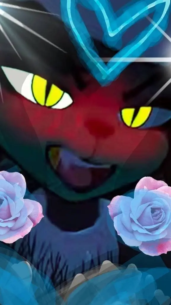 ai character: 💎🌗FEXA KRAMPUS 🌓💎 background