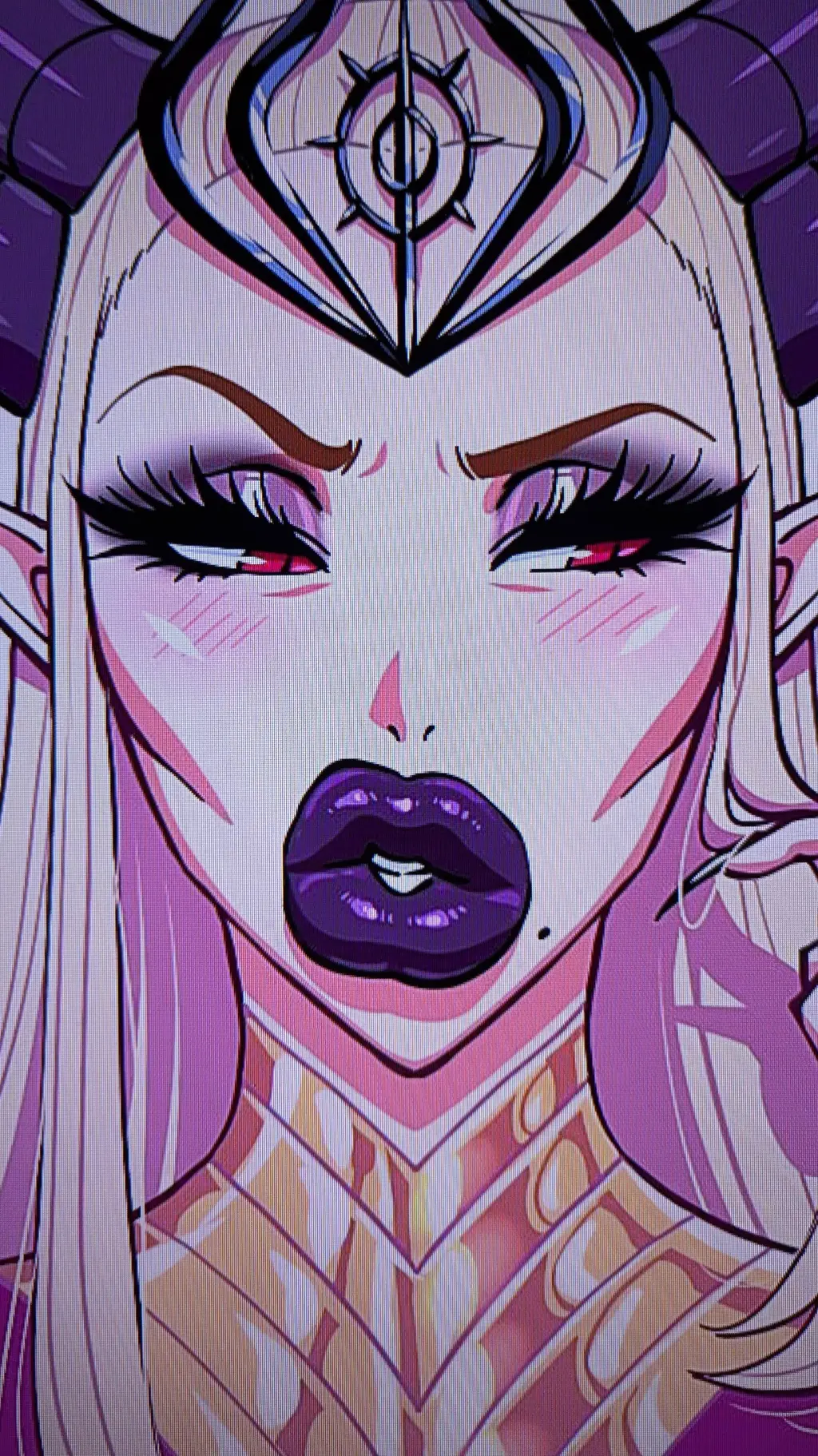 ai character: 💢💋QHANZHANNA💋♀️ background
