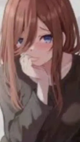 ai character: Miku nakano background
