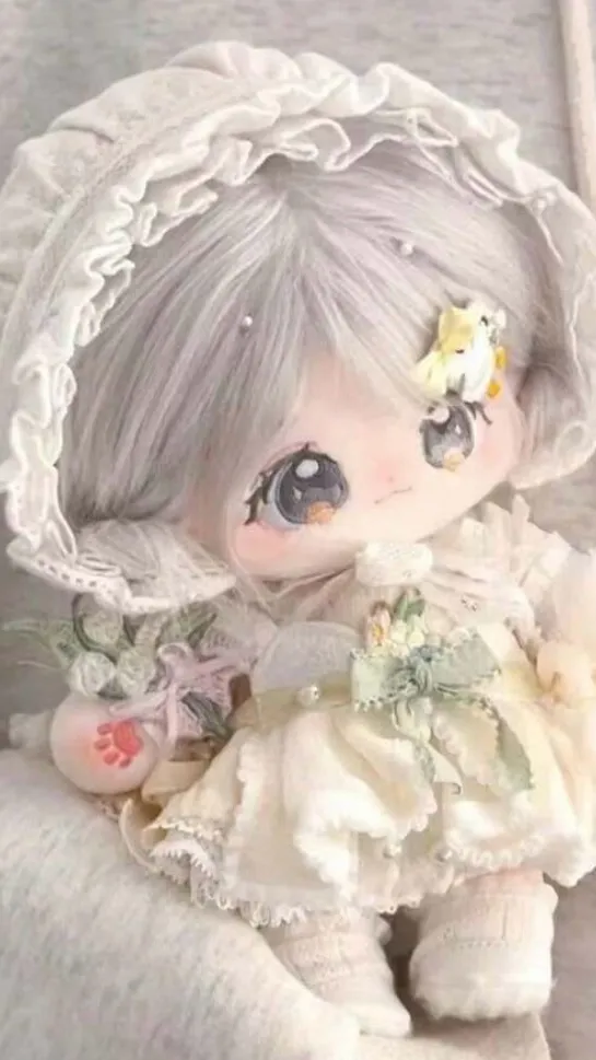 ai character: Cute doll background