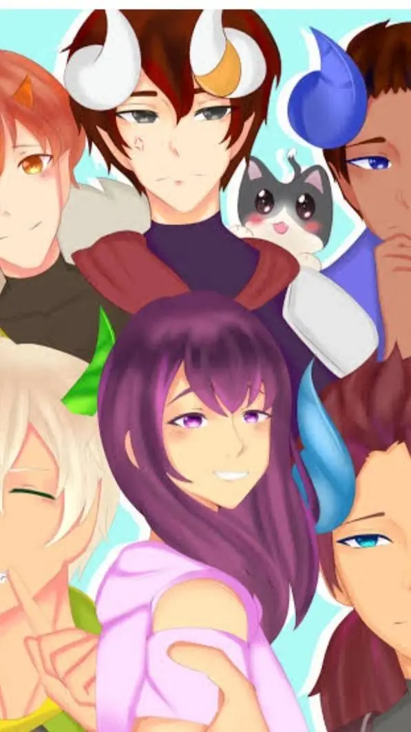 ai character: My inner demons background