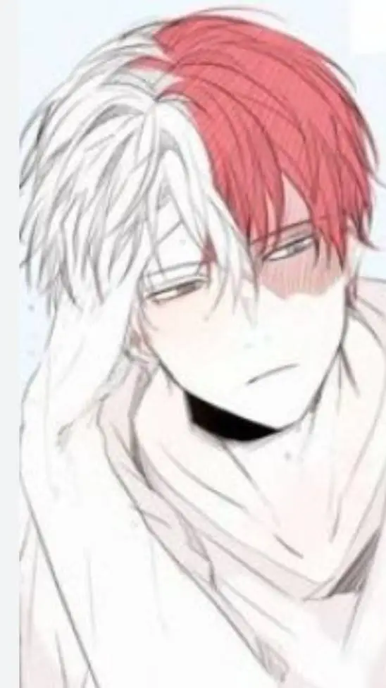 ai character: Todoroki sick background