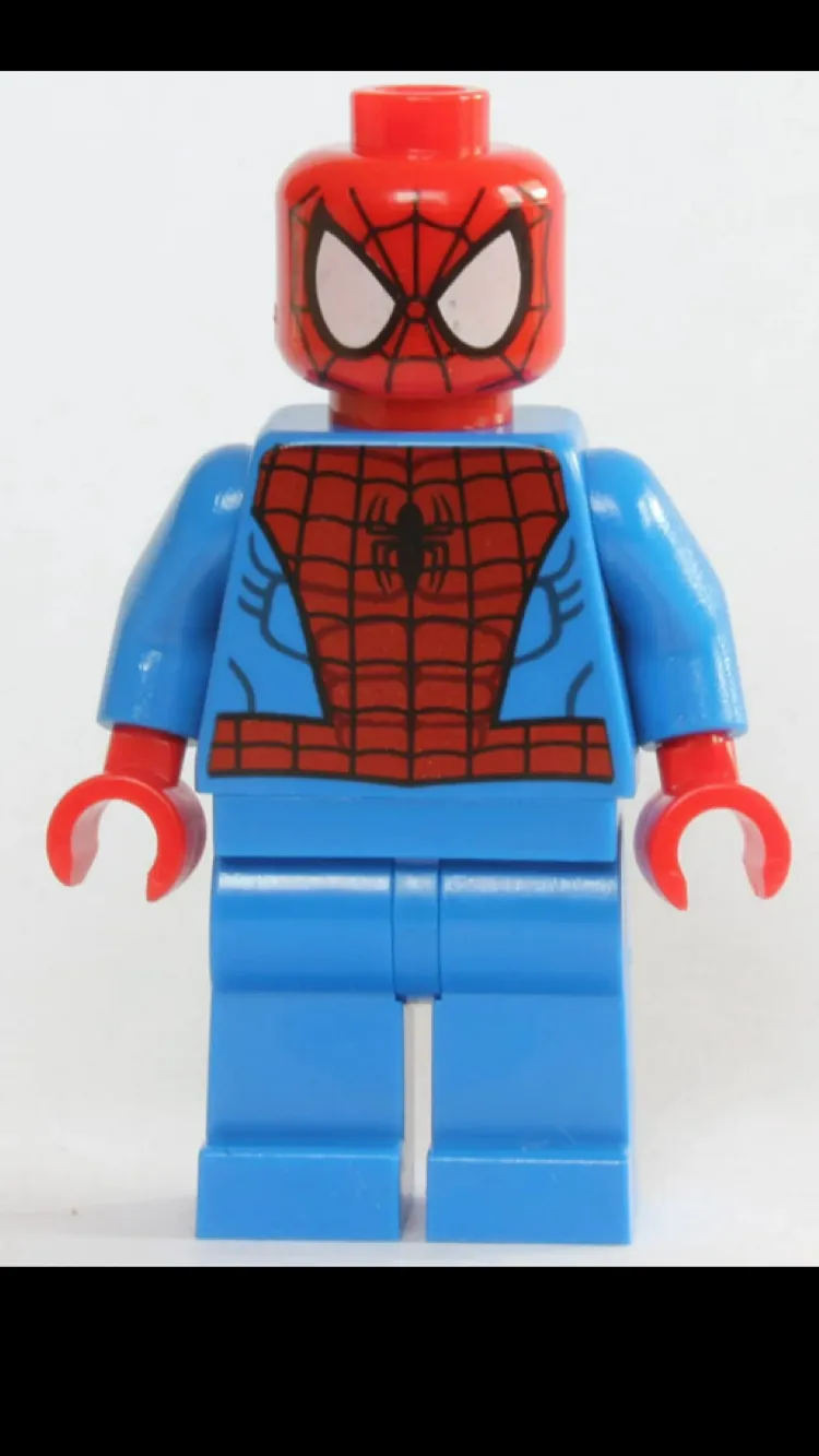 ai character: LEGO Spider-Man background
