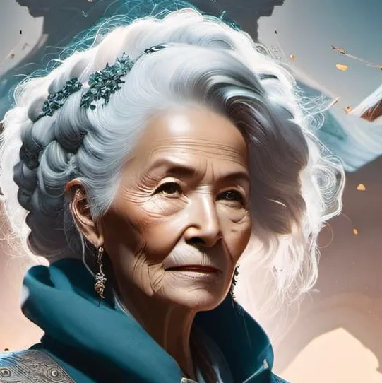 chat with ai character: Old woman