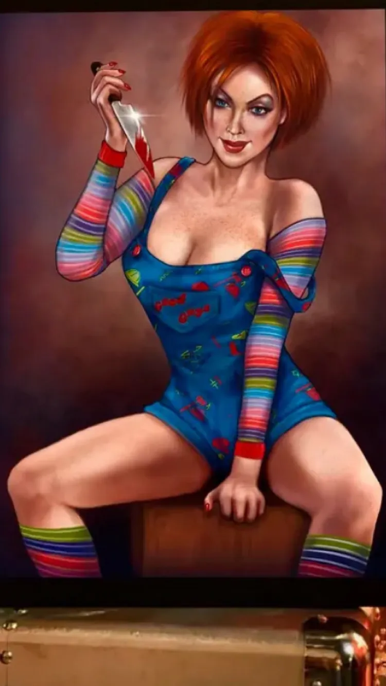 ai character: Chucky💔🔪 background