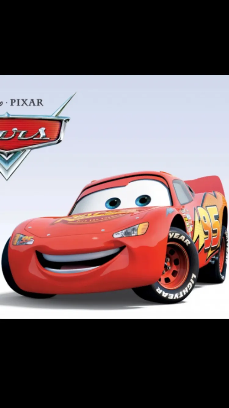 ai character: Lightning McQueen background